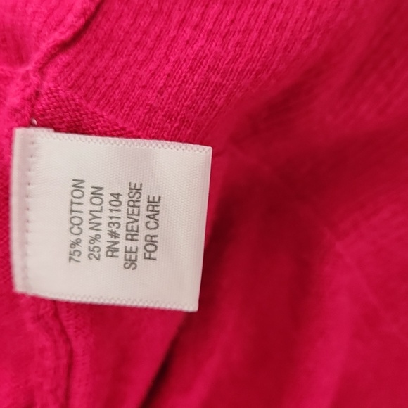 Madison Fuchsia Ruffled Cardigan M - Picture 4 of 6